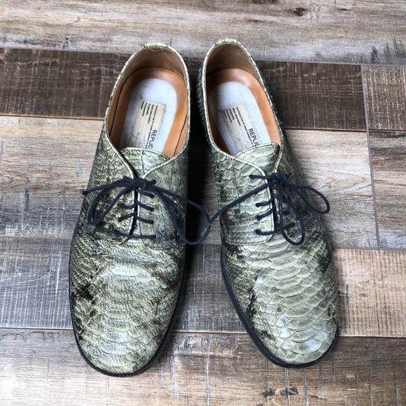 Maison Martin Margiela Shoes - Maison Margiela • Replica Oxford Snake Skin Shoes
